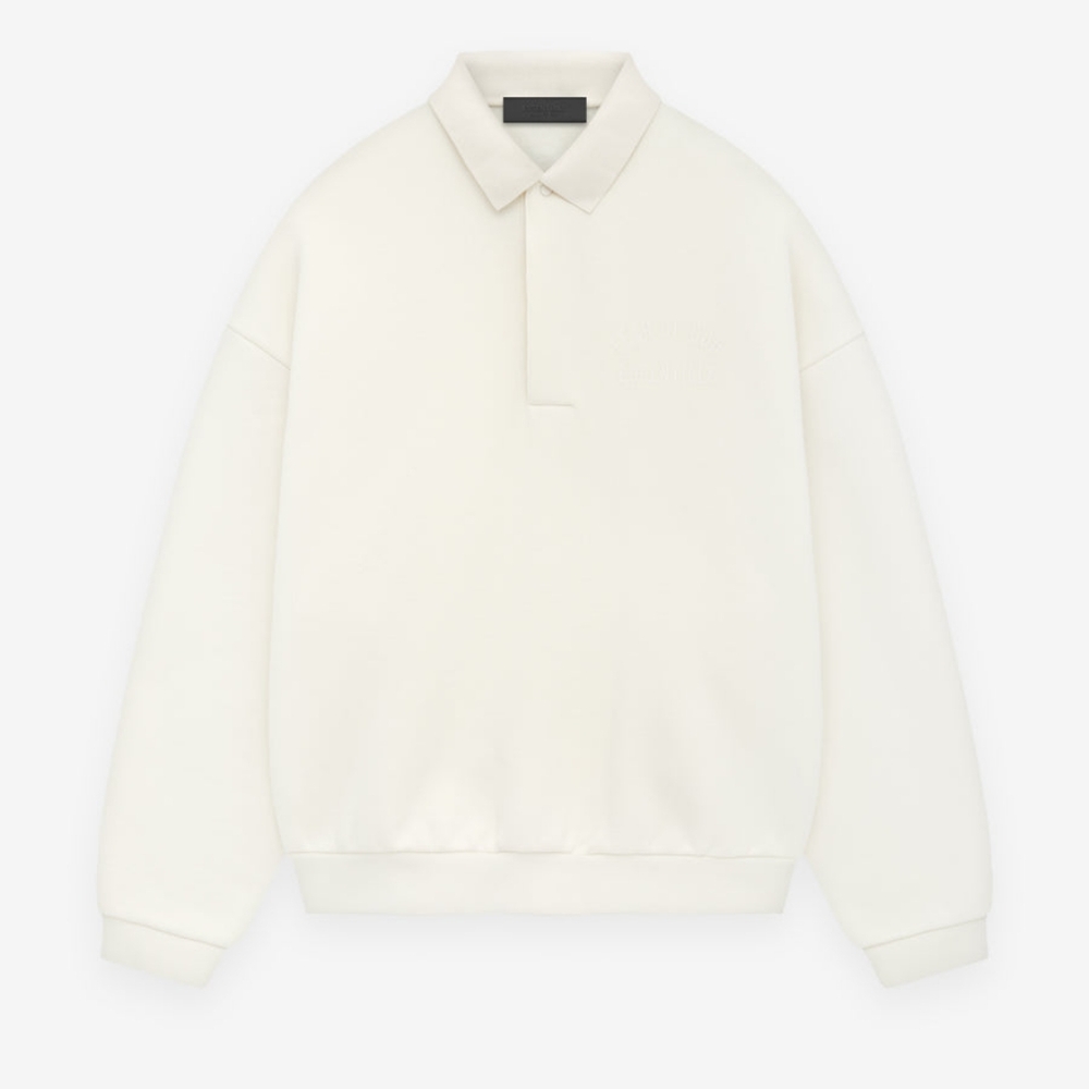 ESSENTIALS Fleece Polo Size M